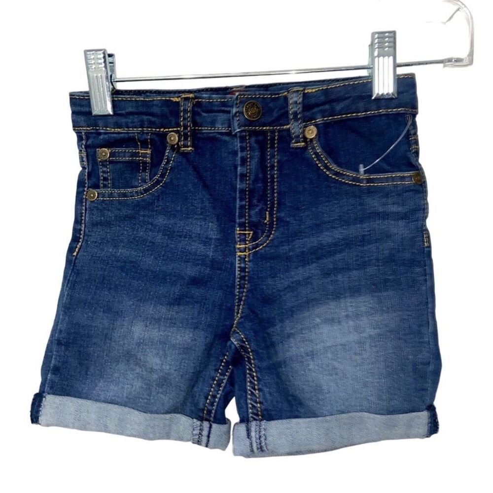 7 For All Mankind Shorts Boys 3T Denim NWOT #